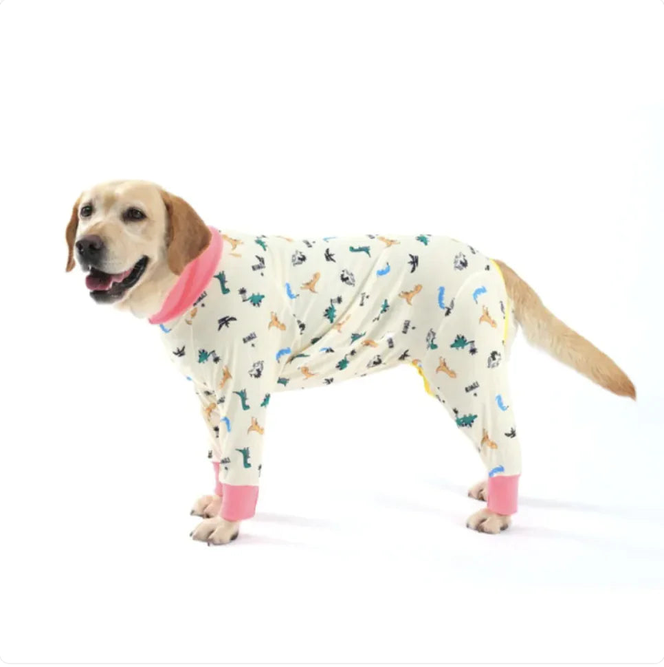 Dog Long Sleeve Homewear Pet Four-legged Clothes