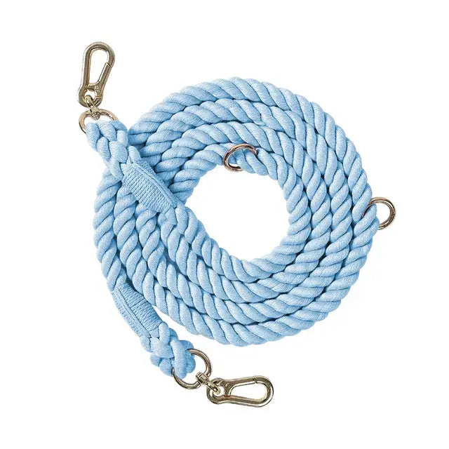 Handmade Braided Cotton Rope Dog Leash